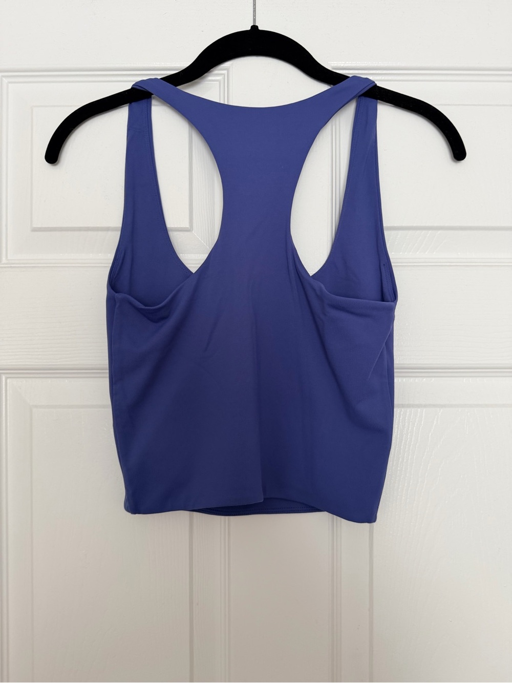 Babaton Periwinkle Racerback Crop Tank - Picture 2 of 3